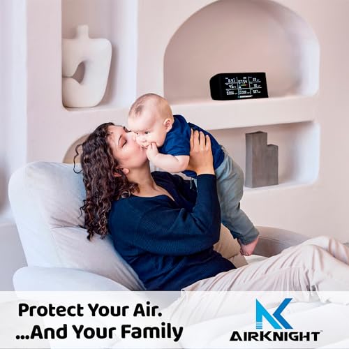 Indoor Air Quality Monitor VOC CO2 Formaldehyde PM2.5 PM10 Temperature Humidity K54844