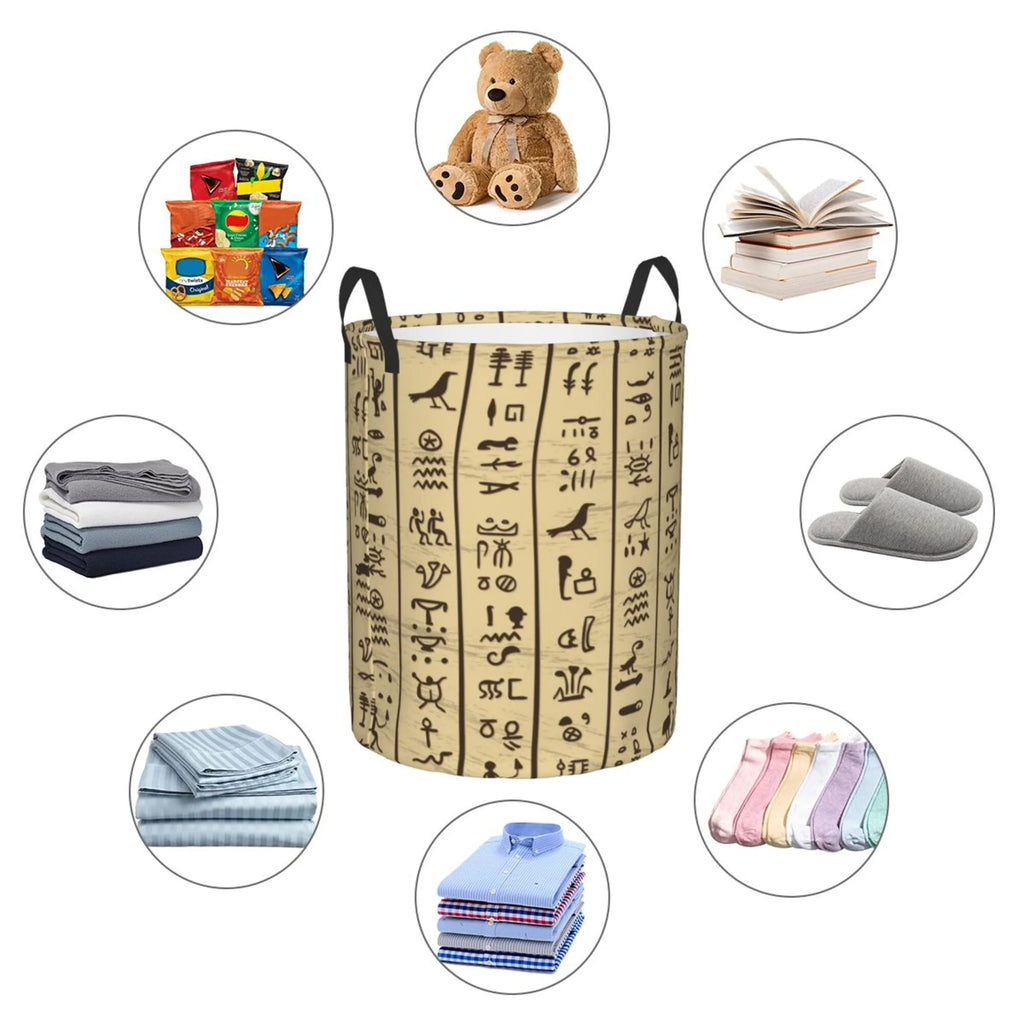 Waterproof Laundry Hamper with Handle S15837