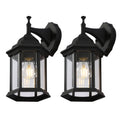 Black Outdoor Wall Lantern E6426