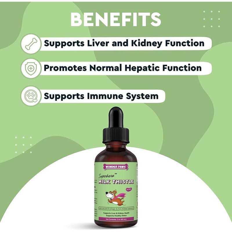 Milk Thistle Liver Support for Dogs P682