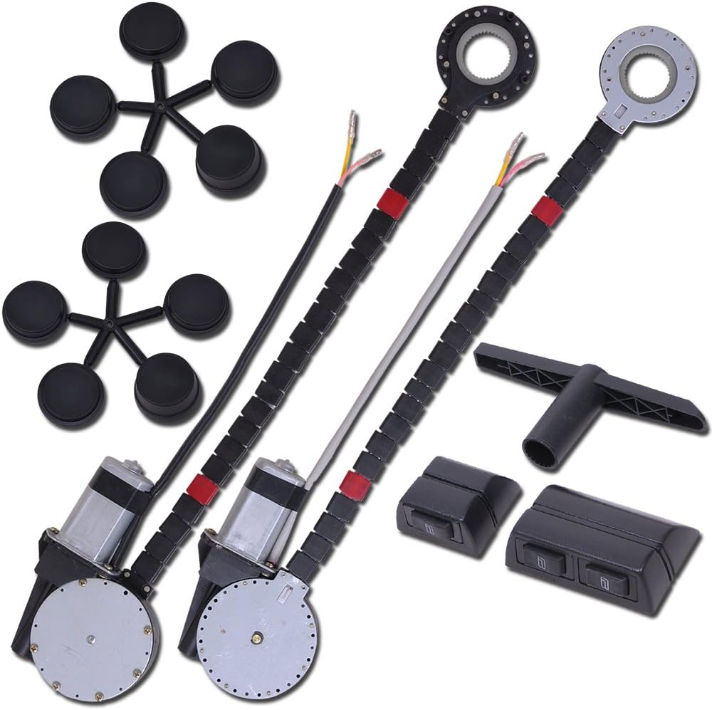 Electric Power Window Kit for 2 Door Car Pickup Truck SUV T949