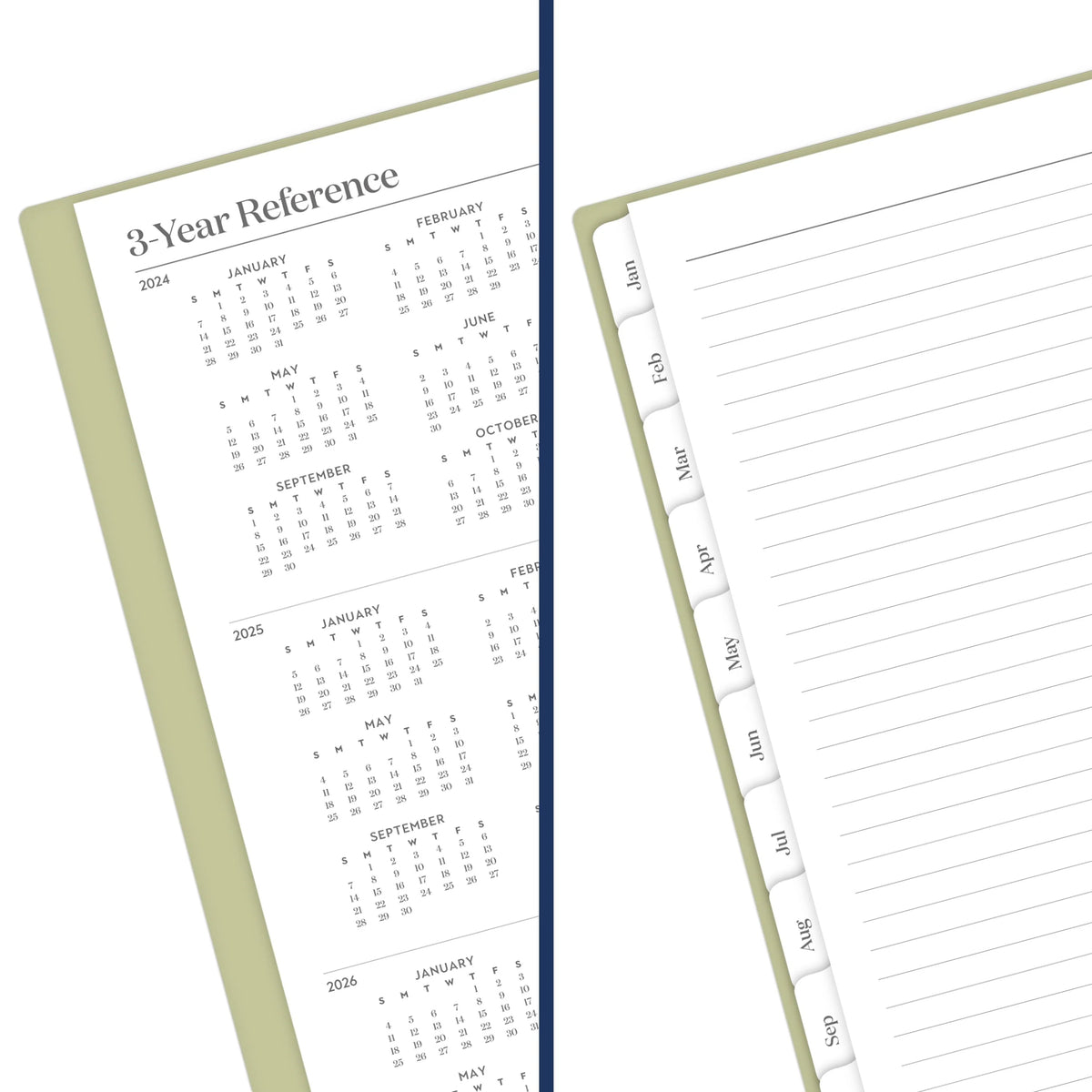 Large Monthly Weekly Planner A153836