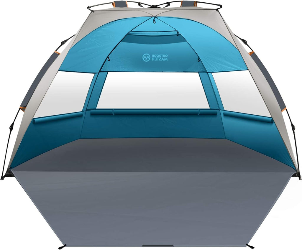 4 Person Pop Up Beach Tent with UPF 50+ UV Protection W284