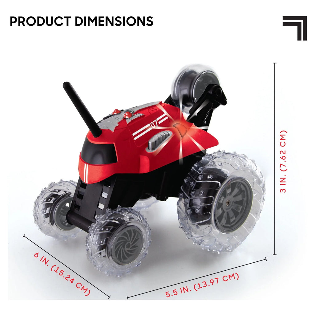 Red Remote Control 360 Spinning Car 2 pcs T536295