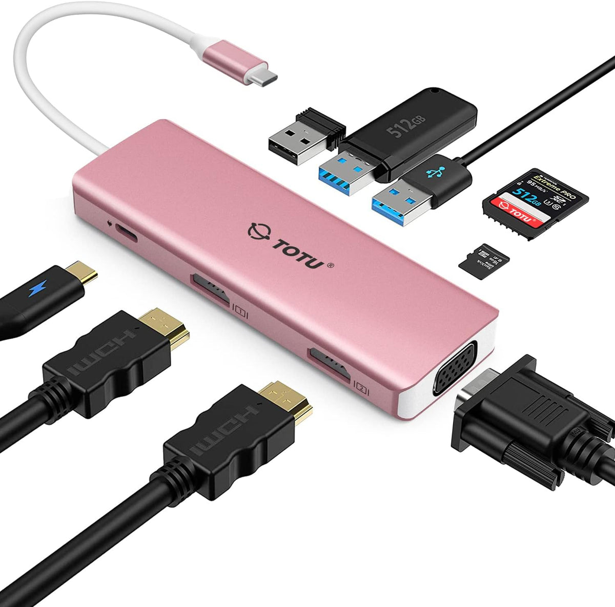 9 in 1 Triple Display USB C Docking Station G42160