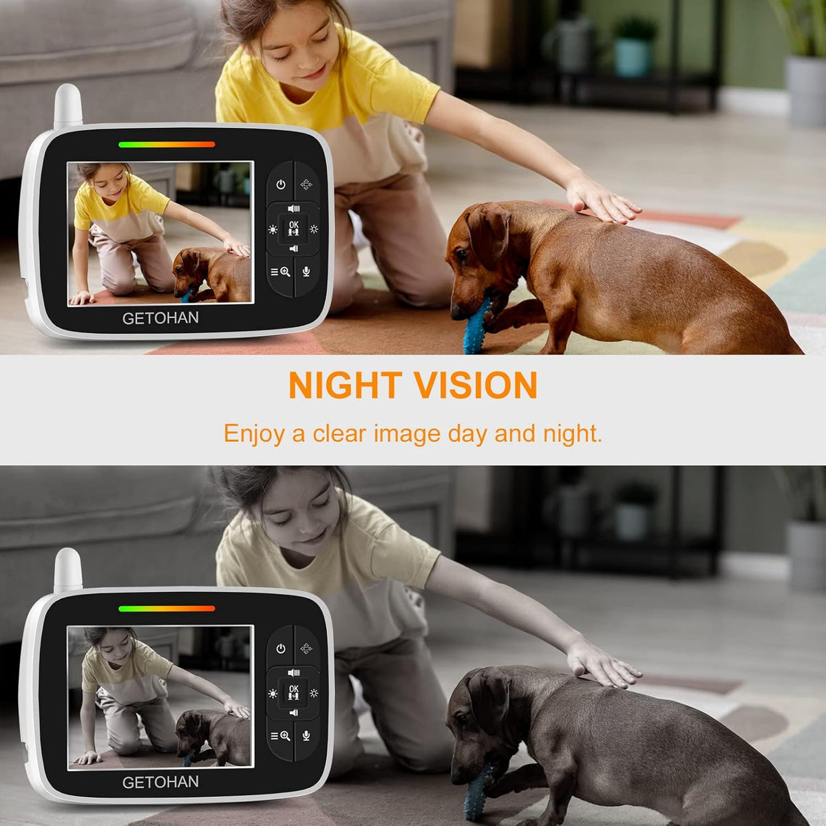 Video Baby Monitor with Camera and Audio M25613