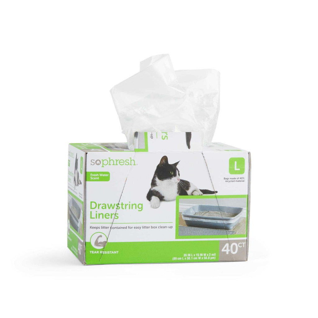 Drawstring Cat Litter Box Liners P342069