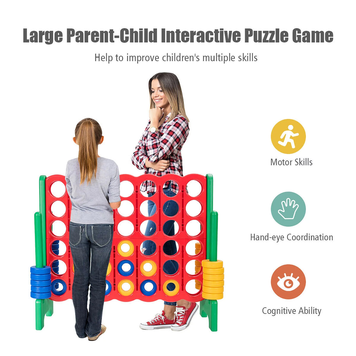 4 in A Row Giant Game Set V627196