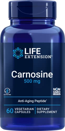 500mg Carnosine Supplement 60 Vegetarian Capsules C69952