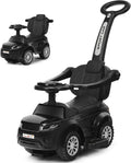 3 in 1 Ride on Push Car with Horn Music Light Pink N801