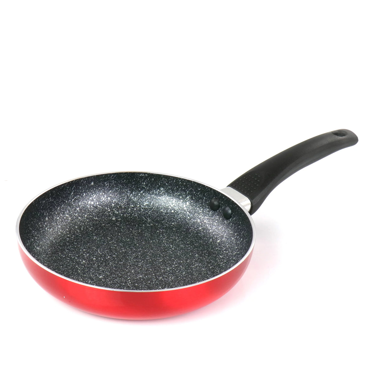 8 Inch Red Aluminum Non Stick Frying Pan T92186