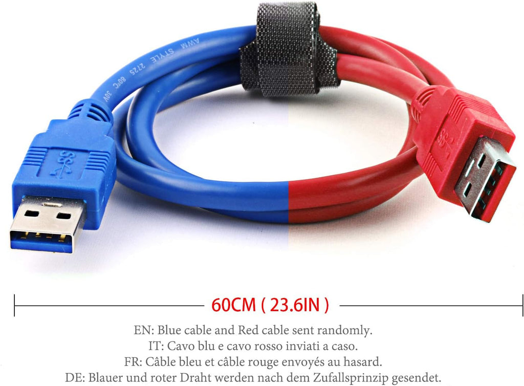6 Pack PCI-E Riser Express Cable 16X to 1X with 60cm USB 3.0 Cable D3044