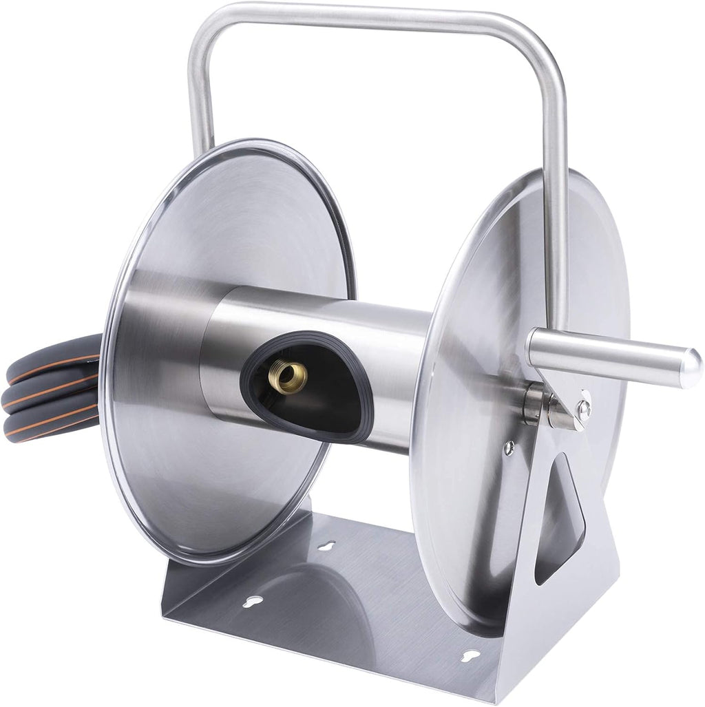 Stainless Steel Hose Reel with Crank M55837