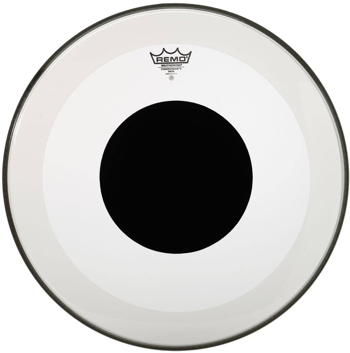 18" Clear Bass Drum Head J328