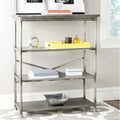 Dark Silver Large Bookcase R352061