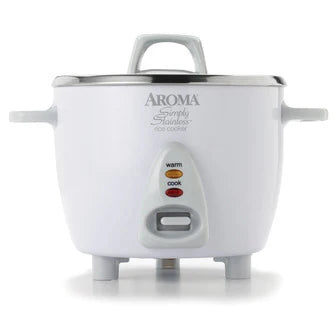3 Cup Rice Cooker with Stainless Steel Inner Pot Y858