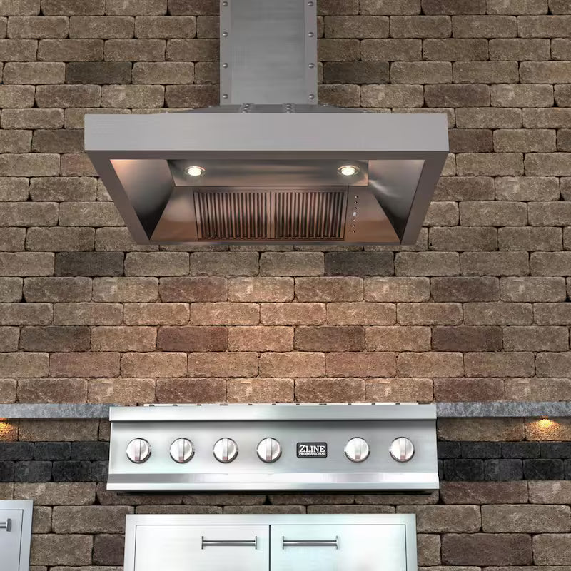36 in. 700 CFM Wall Mount Range Hood Stainless Steel N98320