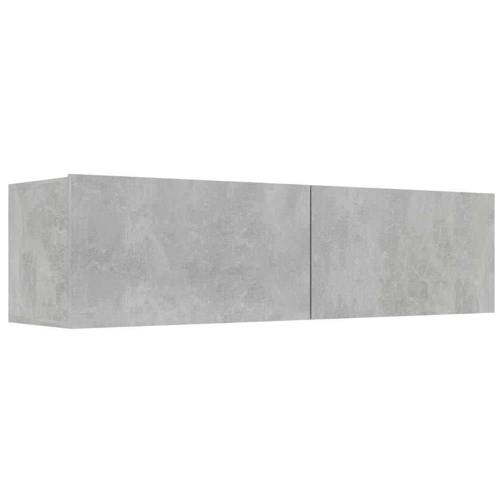 Concrete Gray Chipboard TV Cabinet L761864