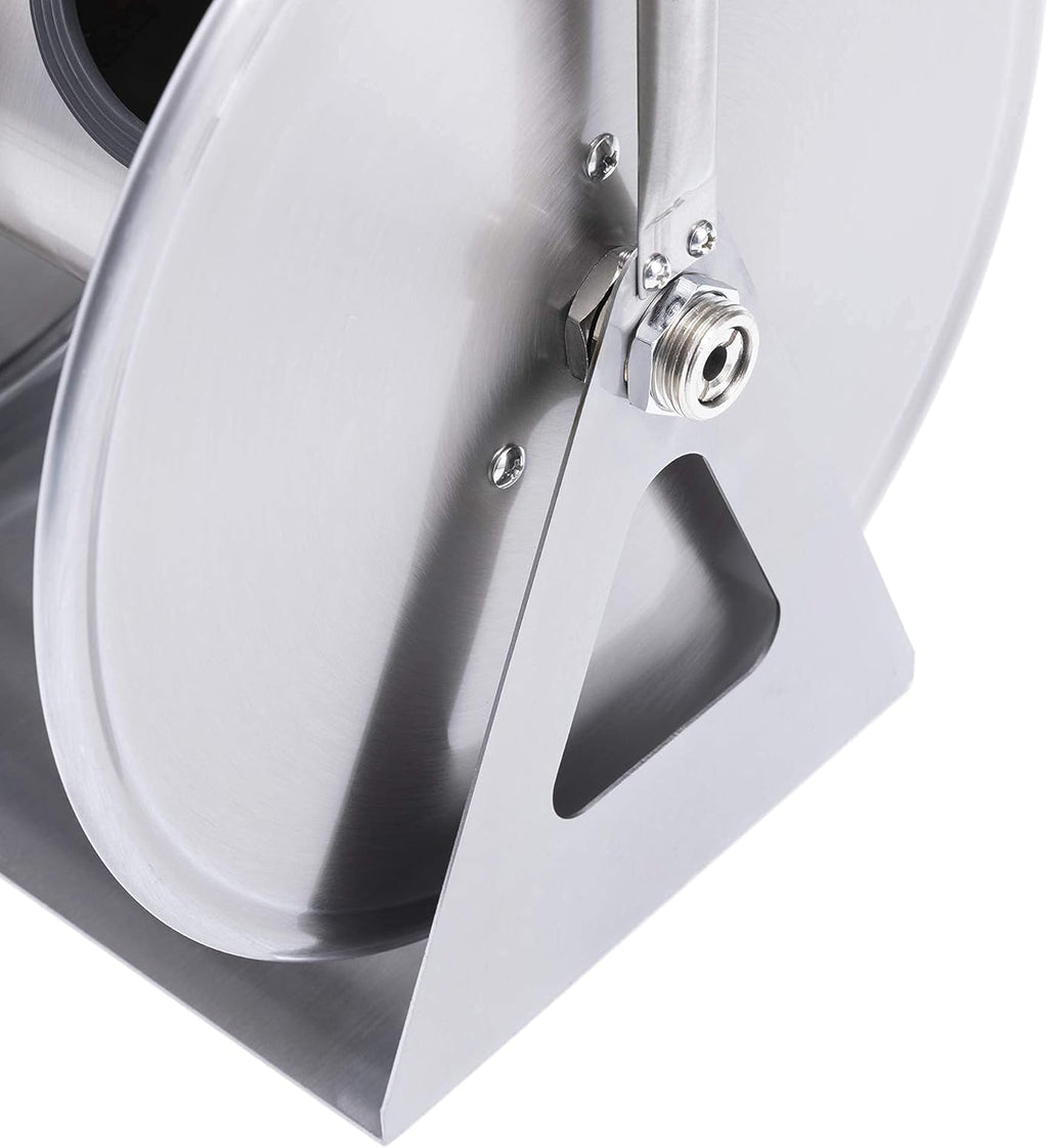 Stainless Steel Hose Reel with Crank M55837