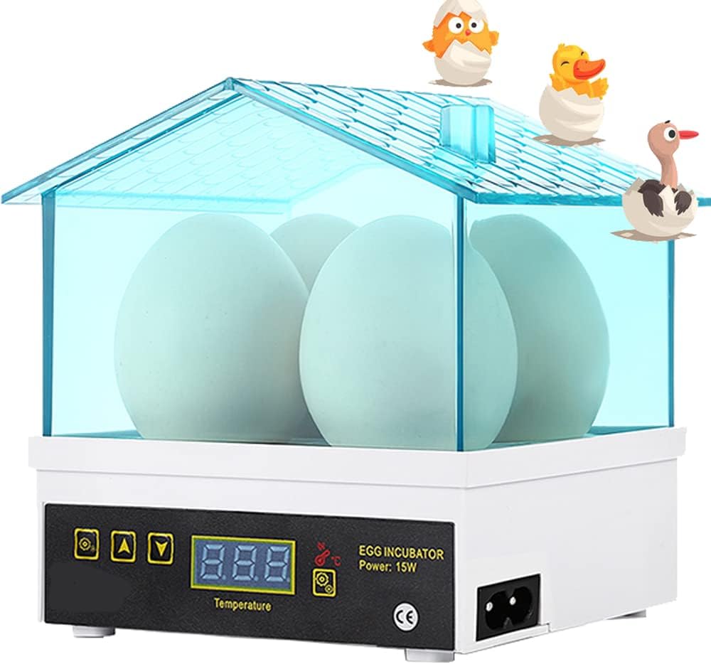 9 Egg Incubator with Temperature Control and Egg Candle Tester Pack of 2 F4749
