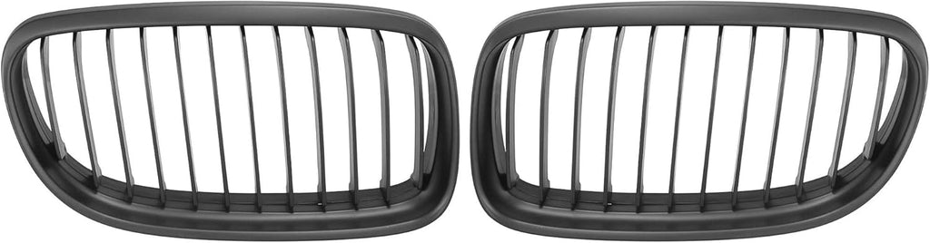 Black ABS Plastic Front Hood Kidney Grille A288971