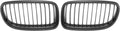 Black ABS Plastic Front Hood Kidney Grille A288971