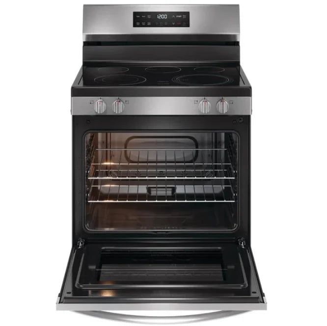 30 IN 5.3 CU FT Electric Freestanding Range J17544