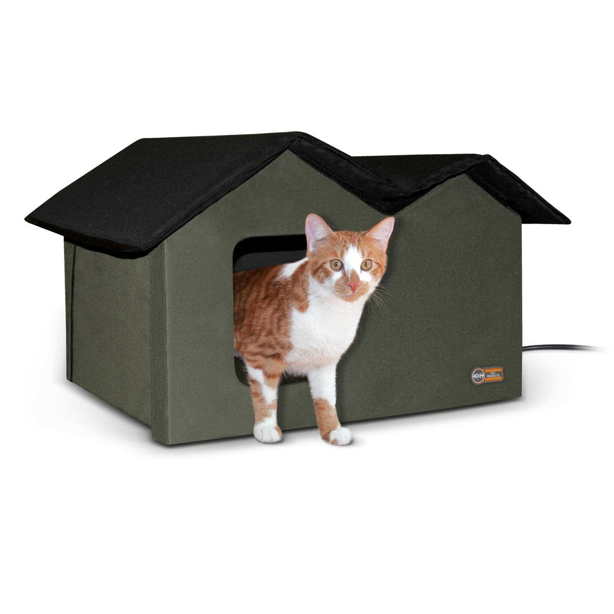 Extra-Wide Outdoor Kitty House Q116