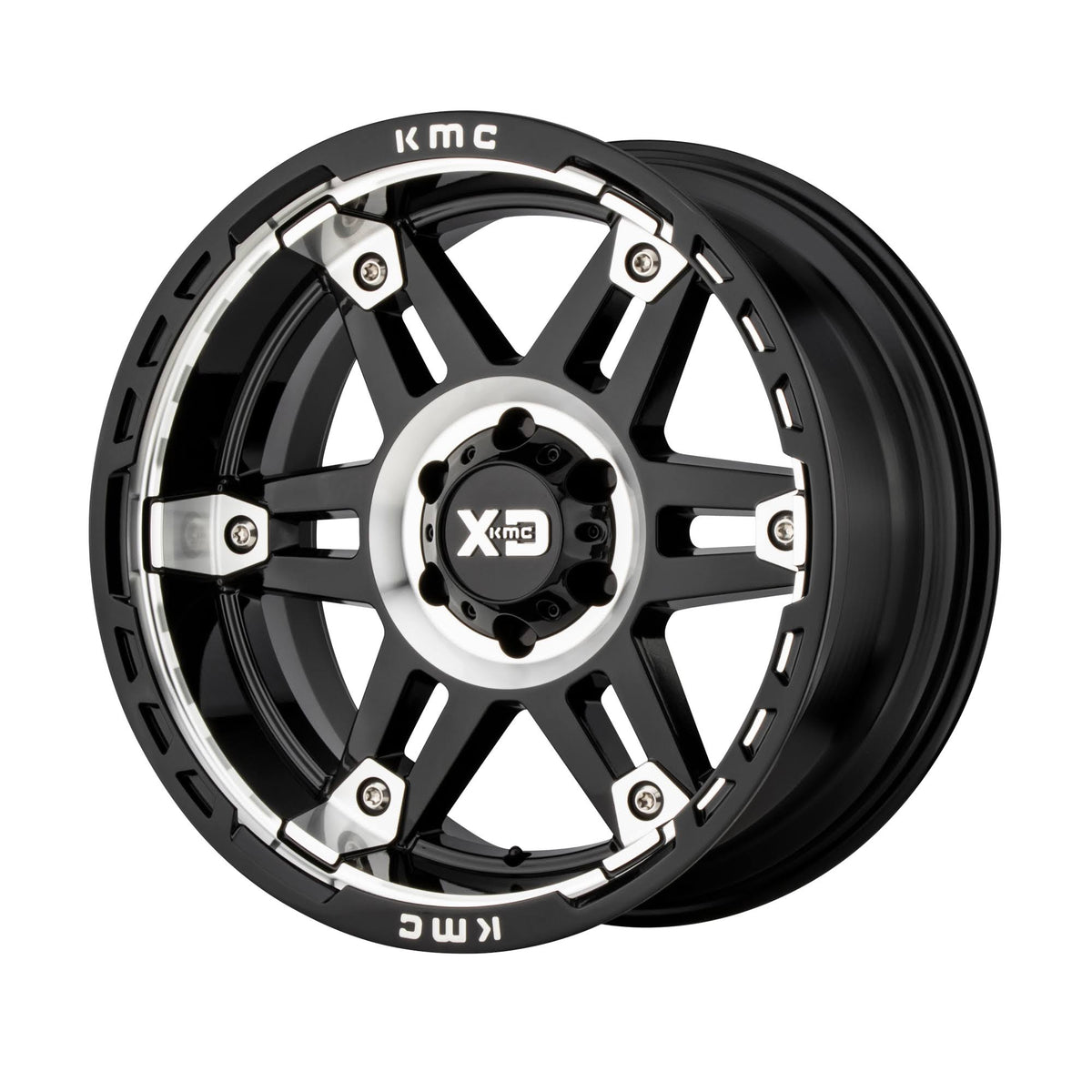 Gloss Black Machined 17x8 6x4.5 18mm Wheels H9190