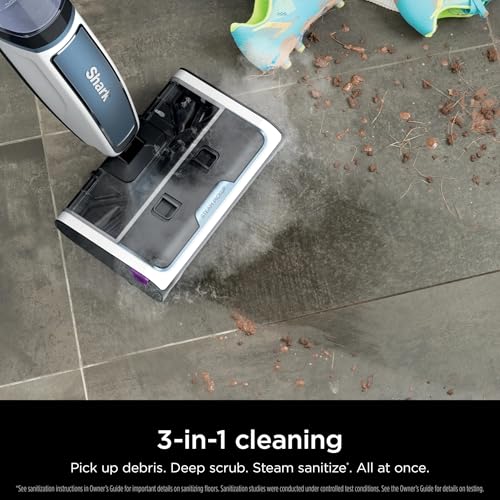 3-in-1 Lightweight Steam Mop for Hardwood Tile Laminate W5254