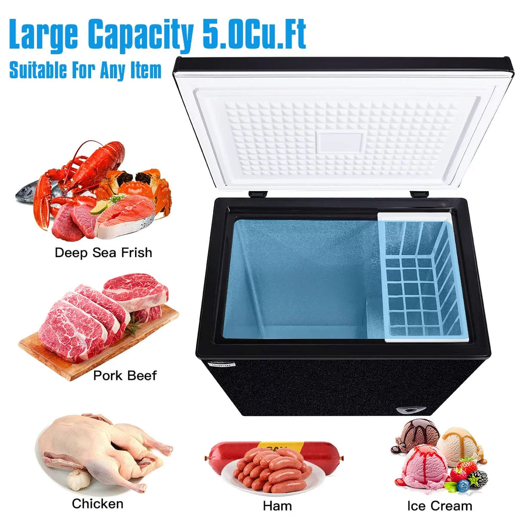 3.5 Cu Ft White Chest Freezer N249936