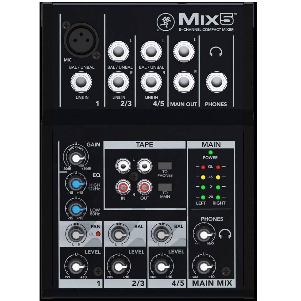 5-Channel Compact Mixer L8778
