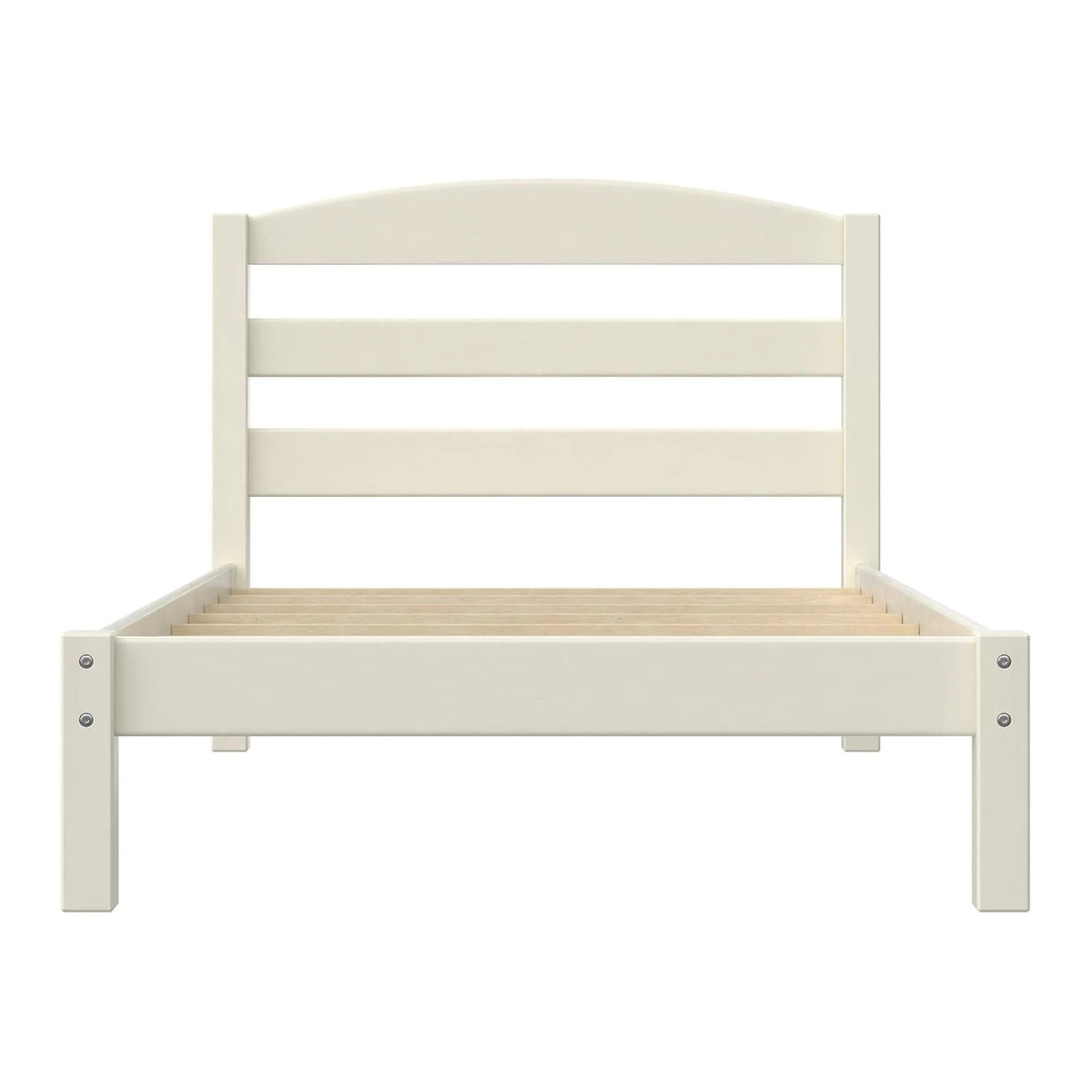 Twin Size Espresso Wood Platform Bed K847