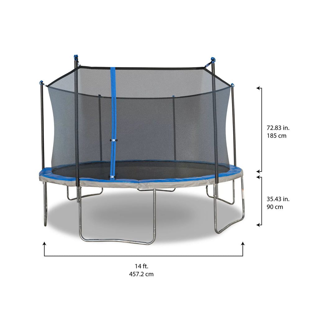 14' Trampoline with Safety Enclosure G499