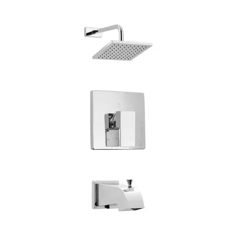 Single Handle 1-Spray Tub and Shower Faucet in Chrome N94854