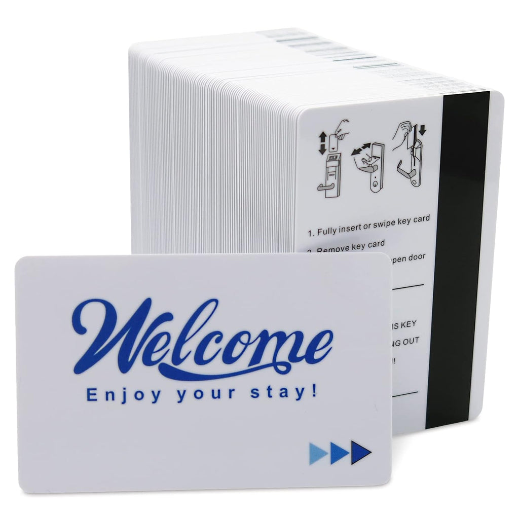 250 Pack Magnetic Strip Door Cards E472369