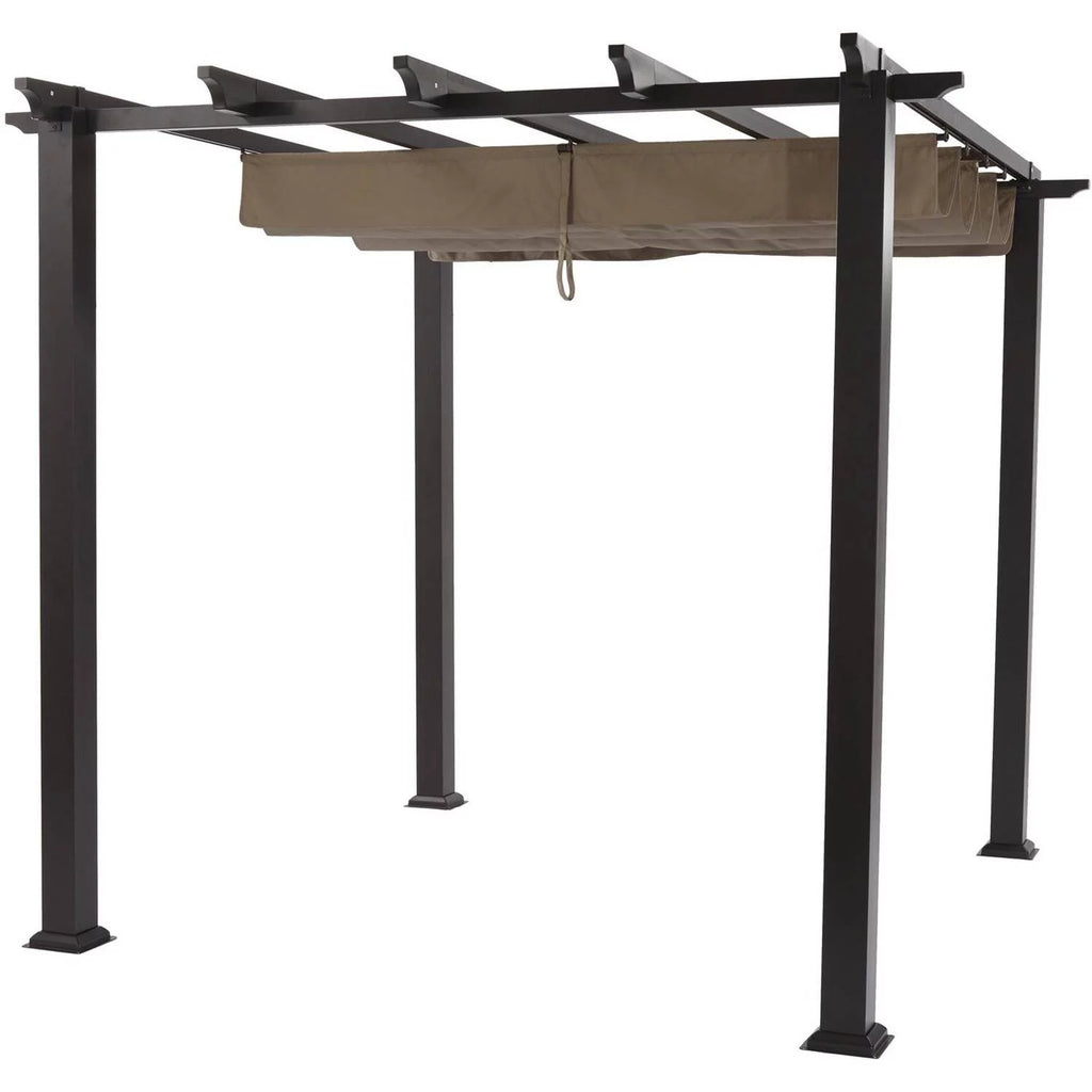 Steel Pergola with Canopy B12278