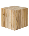 Brown Square Accent Table E61216