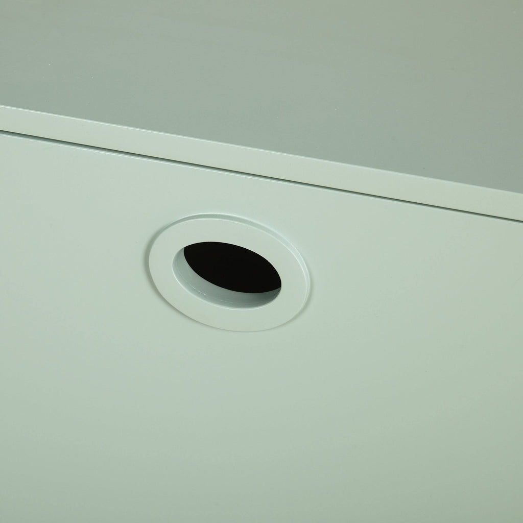 Mint Green Storage Cabinet V1299