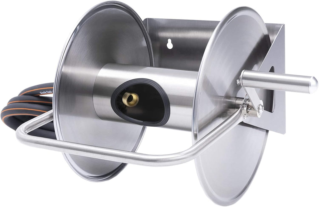 Stainless Steel Hose Reel with Crank M55837