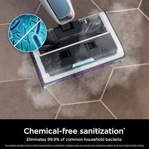 3-in-1 Lightweight Steam Mop for Hardwood Tile Laminate W5254