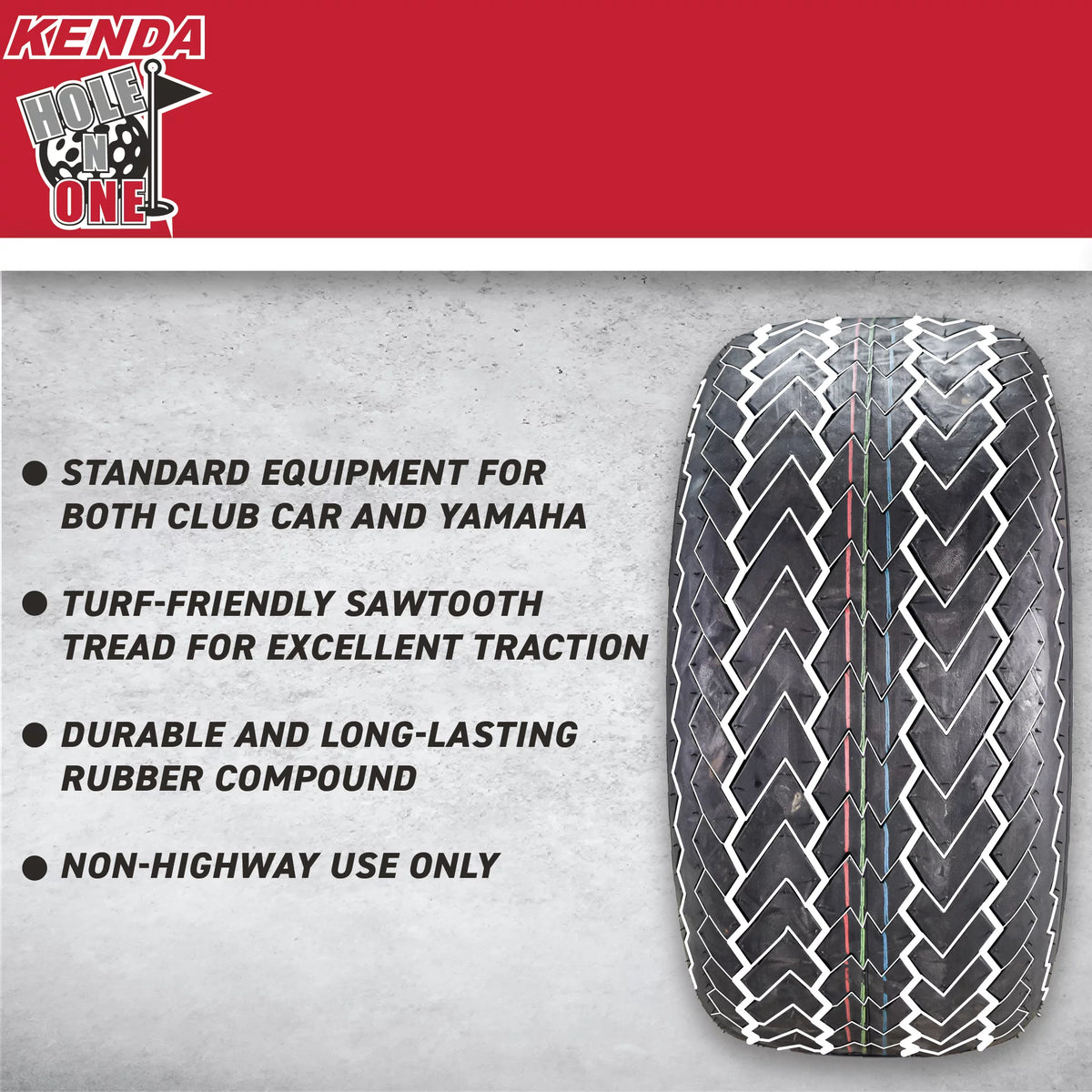 20x9-12 6 Ply Tubeless Golf Cart Turf Tires 2 Pack T838