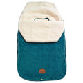 Sherpa-Lined Toddler Car Seat Cover and Bunting Bag Black D257335