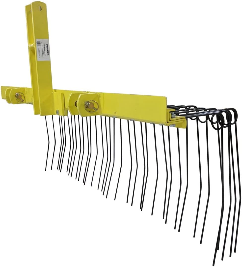 6 ft 3 Point Pine Straw Needle Rake G7168