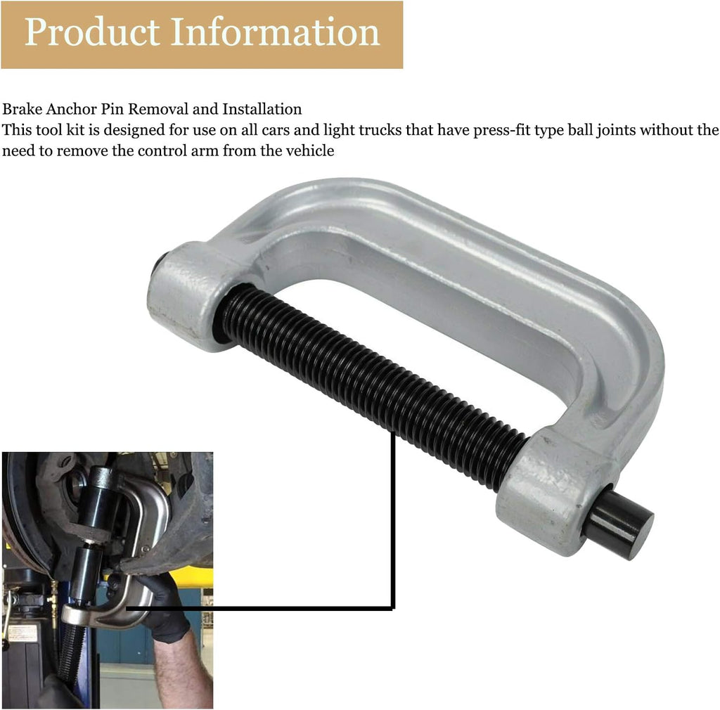 Heavy Duty Ball Joint Press & U Joint Removal Tools 4 in 1 D981289