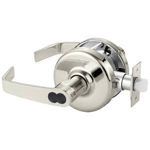 Cylindrical Lock Bright Nickel Plated Clear Coated B748116