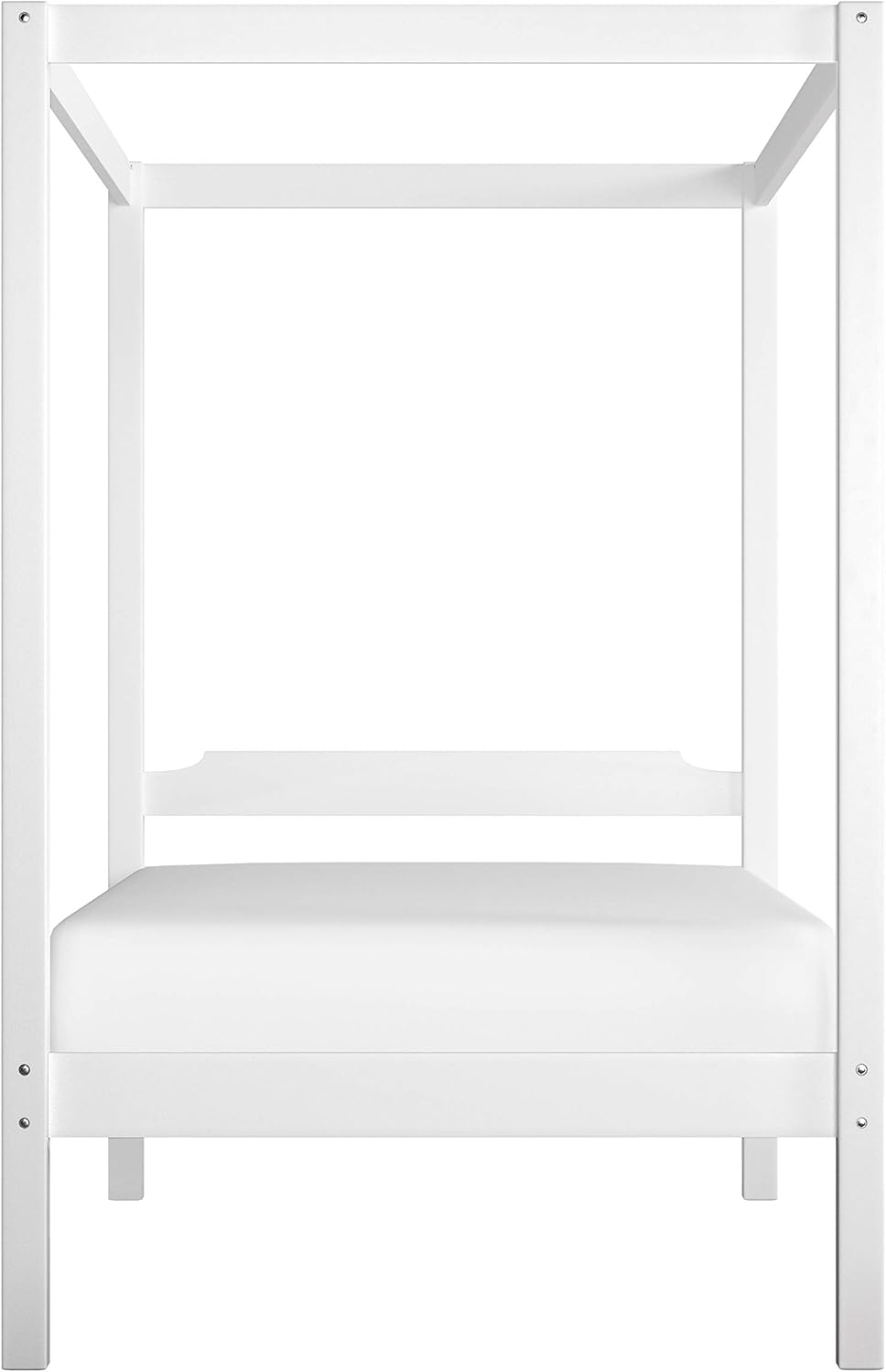 Wood Twin Size Canopy Bed D936168