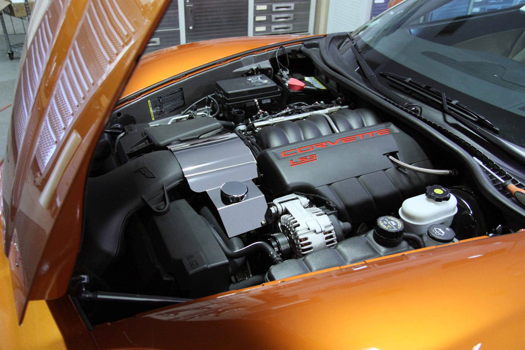 Polished Throttle Body Cover Q577