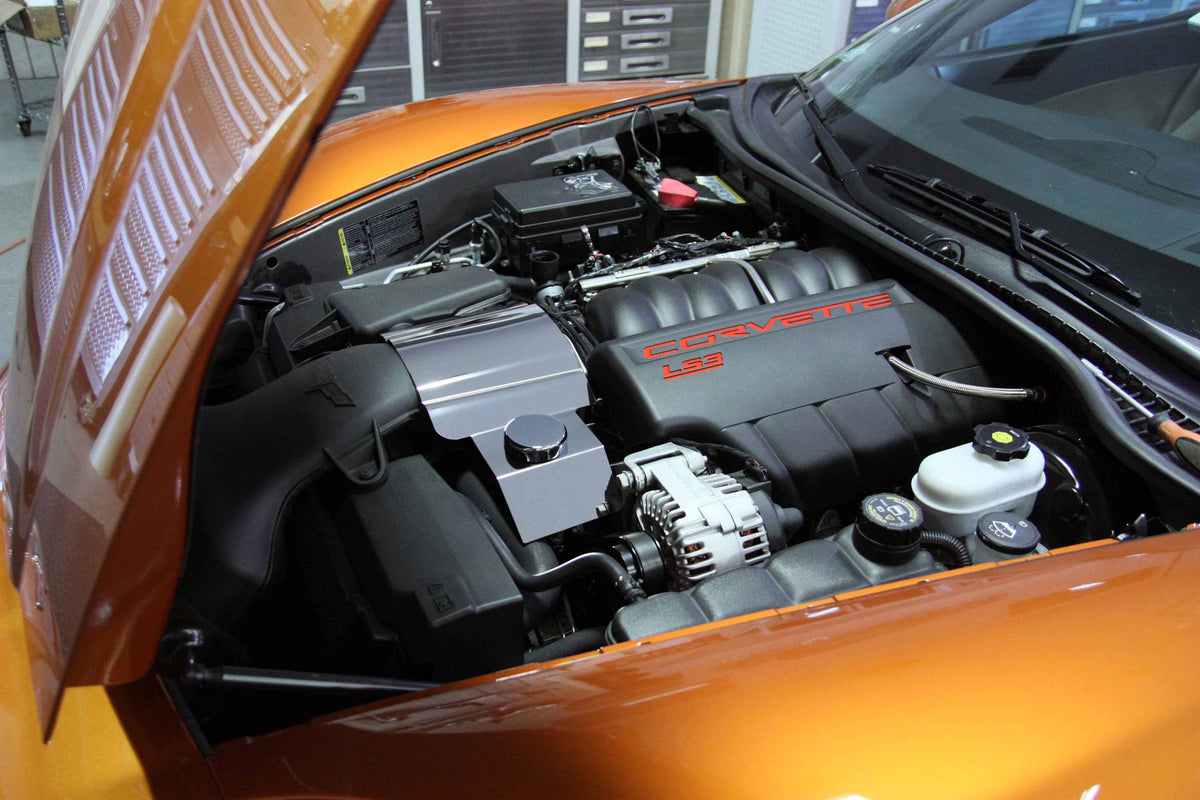 Polished Throttle Body Cover Q577