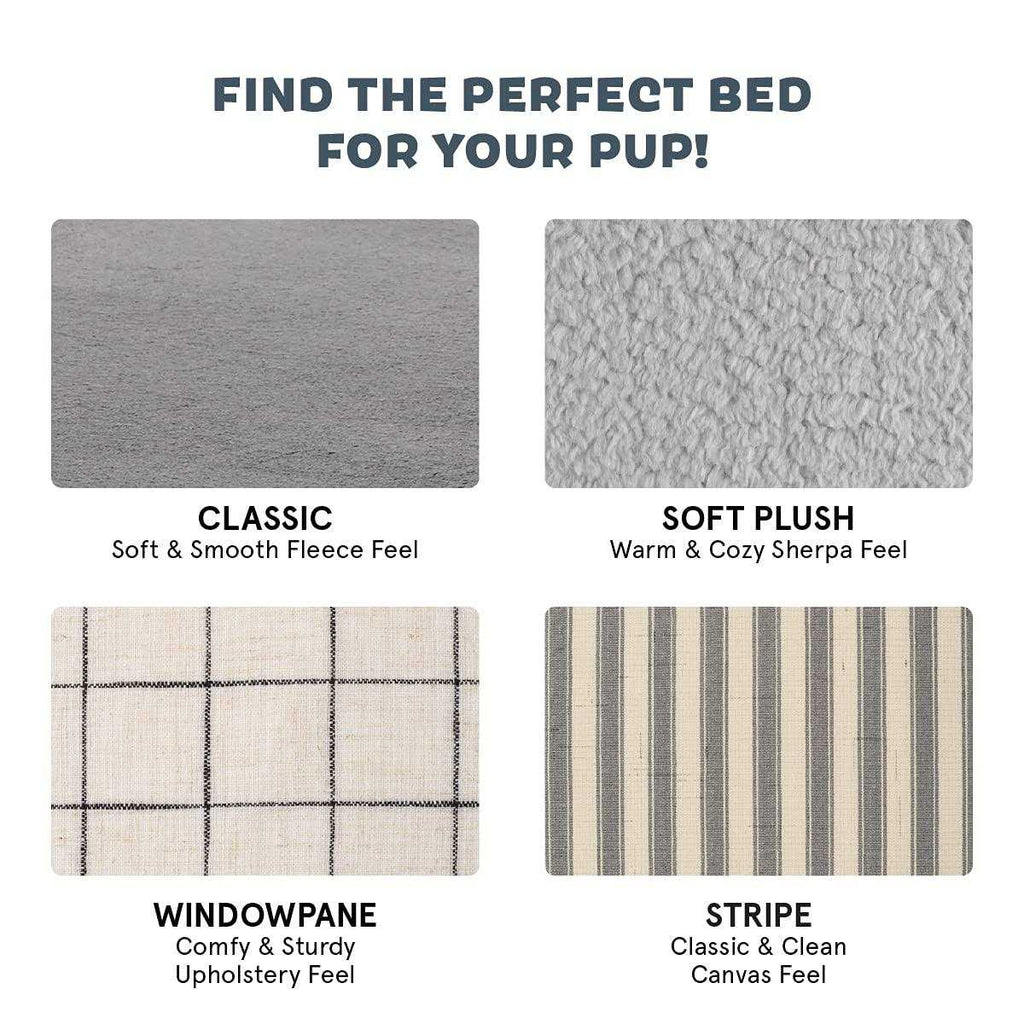 Memory Foam Dog Bed Plush Mattress T815